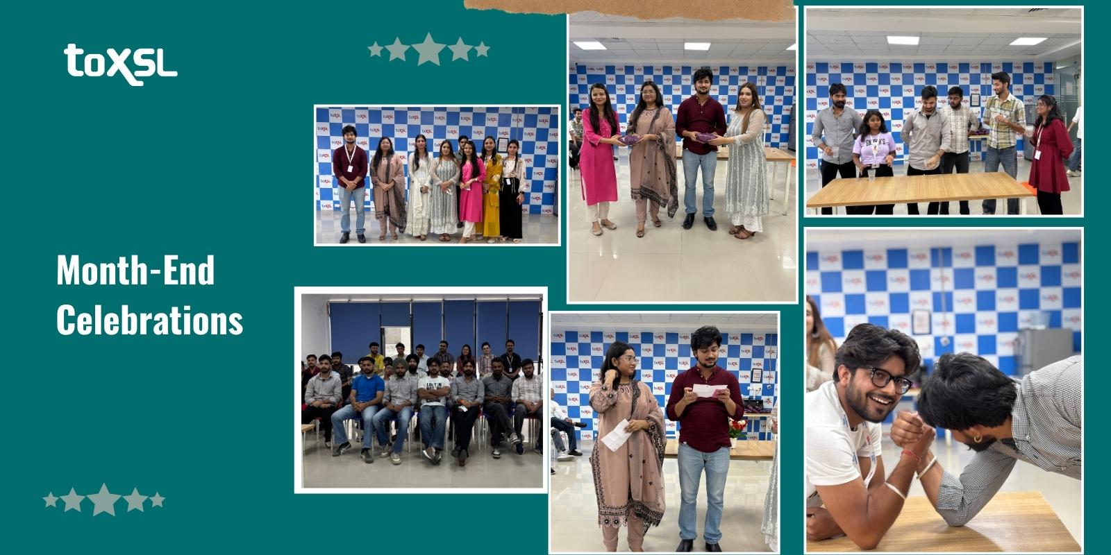 Employee Engagement at Its Best: ToXSL Technologies' Month-End Celebrations